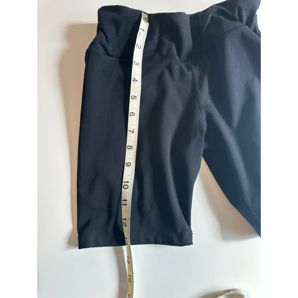 Set of Mondetta Kids Black Bike Shorts Size Medium Girls Athletic - Picture 9 of 9